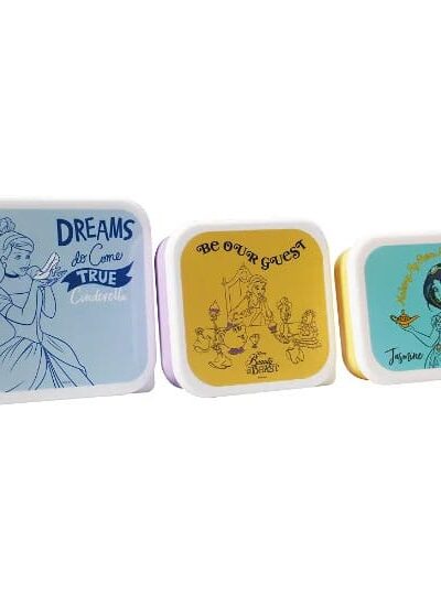 Disney: Princess Colour Pop Snack Box Set of 3