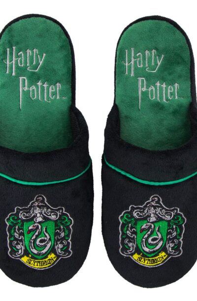 Cinereplicas: Harry Potter Hausschuhe Slytherin  Grösse M/L