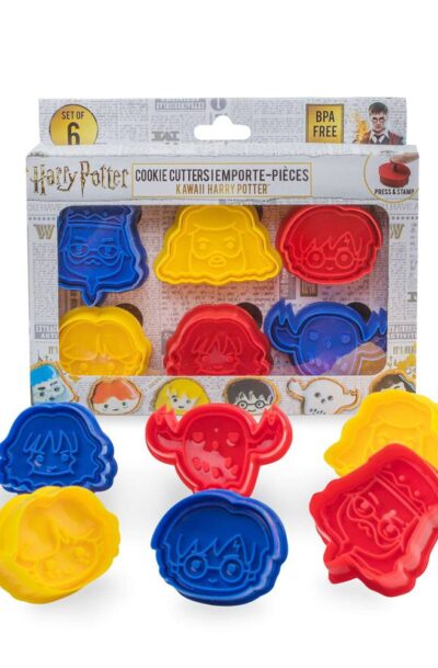 Cinereplicas: Harry Potter Ausstechformen / Keksstempel 6er-Pack Kawaii