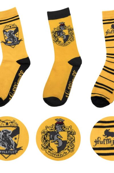 Cinereplicas: Harry Potter Socken 3er-Pack Hufflepuff