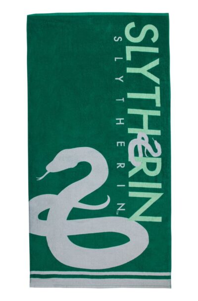 Cinereplicas: Harry Potter "Slytherin" Handtuch 140 x 70 cm