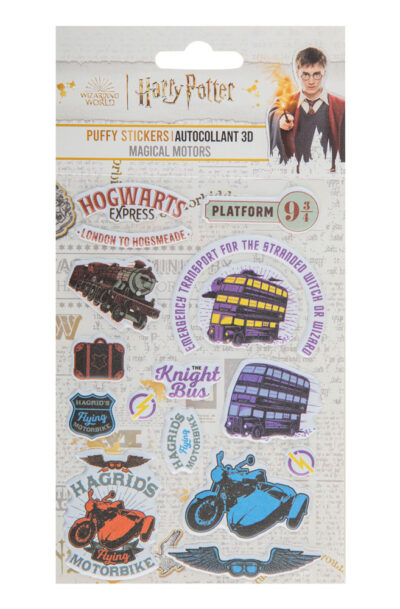 Cinereplicas: Harry Potter Puffy Sticker Magical Motors