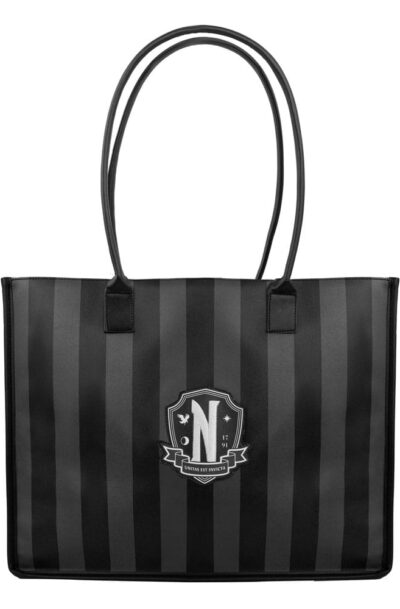 Wednesday: Nevermore Academy Black Shopping Bag