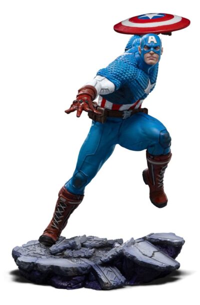 Iron Studios: Marvel BDS Art Scale Statue 1/10 Captain America 22 cm