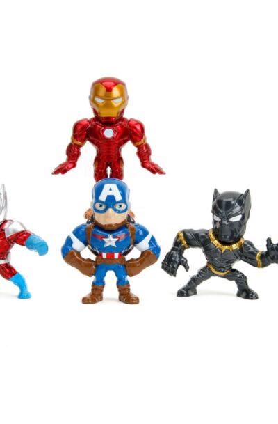 Jada Toys: Avengers Nano Metalfigs Diecast Minifiguren 4-er Pack 6 cm