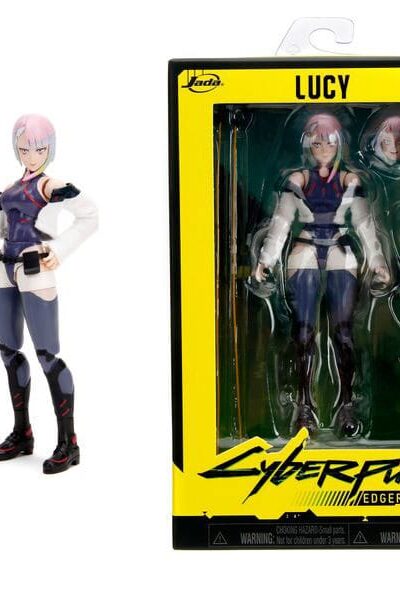 Cyberpunk: Edgerunners Diecast Minifigur Lucy 15 cm