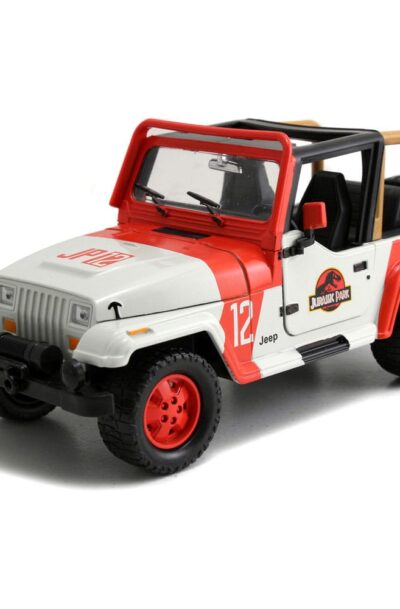 Jada Toys: Jurassic World Diecast Modell 1/24 1992 Jeep Wrangler