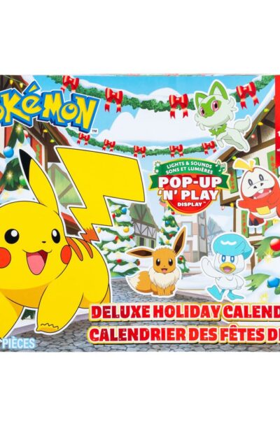 Jazwares: Pokémon Battle Figures Deluxe Adventskalender Holiday 2024 *Version EN/FR*
