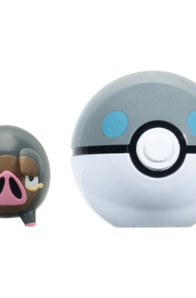Jazwares: Pokémon Clip’n’Go Poké Balls Ferkuli & Schwerball
