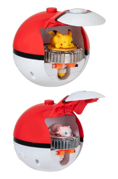 Jazwares: Pokémon Battle Spinner 2er-Pack Glumanda & Pokéball