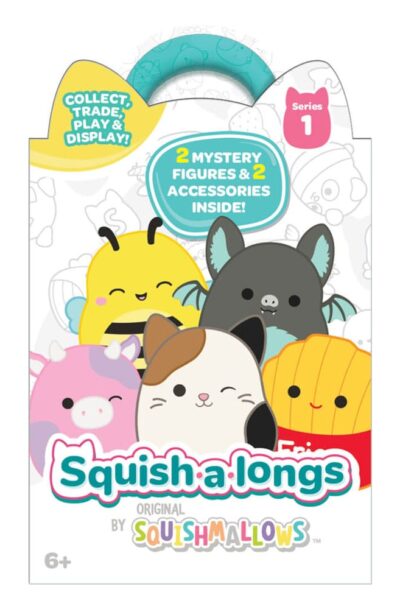 Jazwares: Squishmallow Squish a longs Minifiguren 3 cm Sortiment (12)