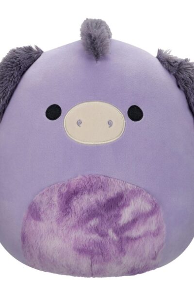 Jazwares: Squishmallows Plüschfigur Purple Donkey with Tie-Dye Belly Deacon 30 cm