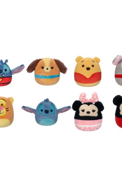 Jazwares: Disney Squishmallows Plüschfiguren 5 cm Sortiment (12)