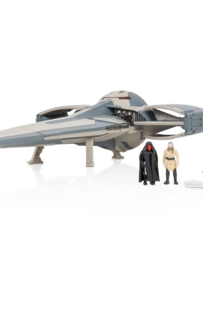 Jazwares: Star Wars Fahrzeug mit Figur Deluxe Armored Sith Infiltrator Episode 1 Collection 20 cm