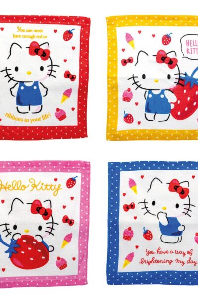 Joy Toy (IT): Sanrio Mini-Handtücher Hello Kitty 30 x 30 cm Display (36)