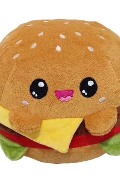 Joy Toy (IT): Yummis Plüschfigur Burger 20 cm