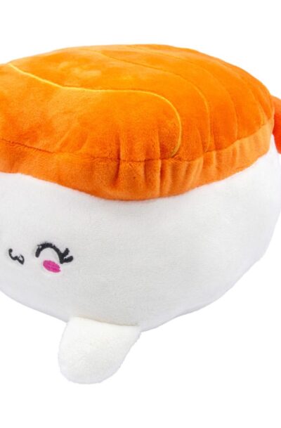 Joy Toy (IT): Plushi Plüschfigur Uramaki Sushi mit Garnele 20 cm