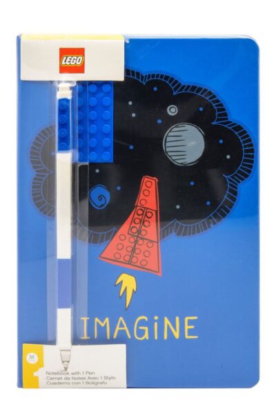 Joy Toy (IT): LEGO Notizbuch mit Stift Imagine