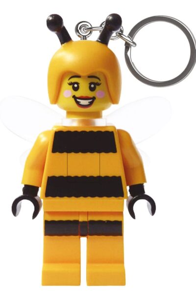 Joy Toy (IT): LEGO Minifigures Schlüsselanhänger mit Leuchtfunktion Bienen Mädchen 8 cm