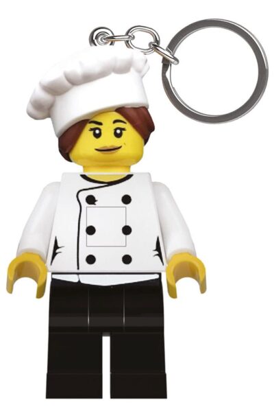 Joy Toy (IT): LEGO Minifigures Schlüsselanhänger mit Leuchtfunktion Gourmet Chef 8 cm