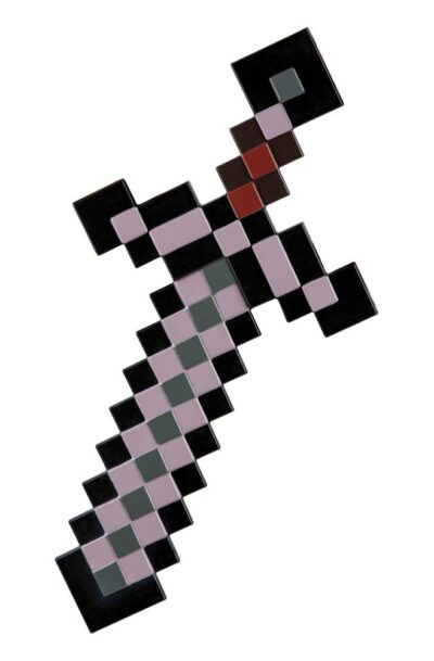 Jakks Pacific: Minecraft Kunststoff-Replik Nether Sword 51 cm