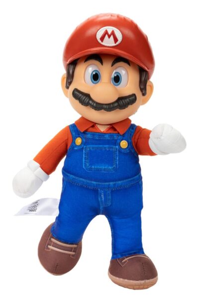 Jakks Pacific: Der Super Mario Bros. Film Plüschfigur Mario 30 cm