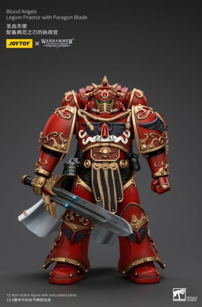 Joy Toy (CN): Warhammer The Horus Heresy Actionfigur 1/18 Blood Angels Legion Praetor with Paragon Blade 13 cm