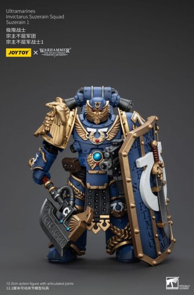 Joy Toy (CN): Warhammer The Horus Heresy Actionfigur 1/18 Ultramarines Invictarus Suzerain Squad Suzerain 1 12 cm