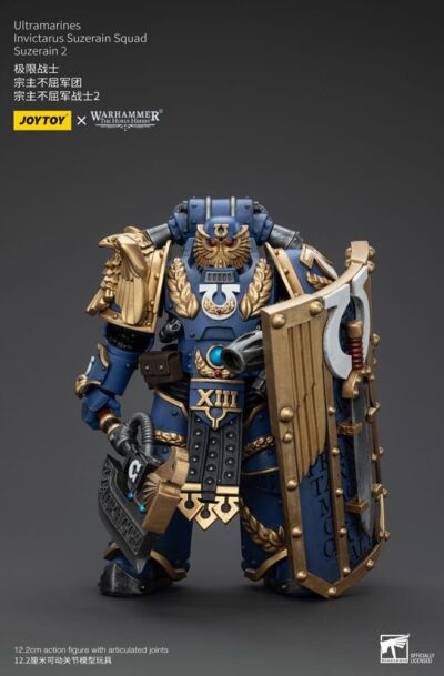 Joy Toy (CN): Warhammer The Horus Heresy Actionfigur 1/18 Ultramarines Invictarus Suzerain Squad Suzerain 2 12 cm