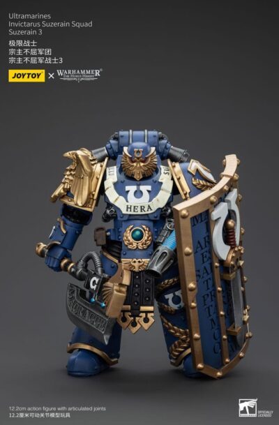 Joy Toy (CN): Warhammer The Horus Heresy Actionfigur 1/18 Ultramarines Invictarus Suzerain Squad Suzerain 3 12 cm