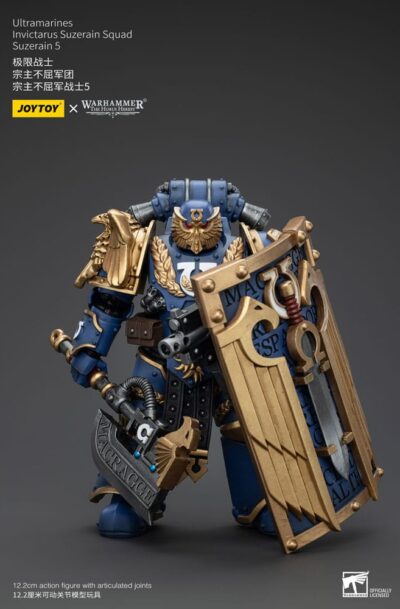Joy Toy (CN): Warhammer The Horus Heresy Actionfigur 1/18 Ultramarines Invictarus Suzerain Squad Suzerain 5 12 cm