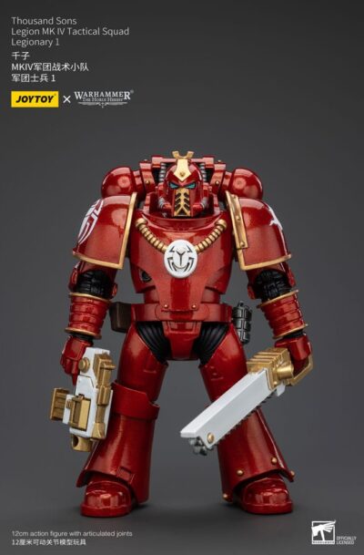 Joy Toy (CN): Warhammer The Horus Heresy Actionfigur 1/18 Thousand Sons Legion MK IV Tactical Squad Legionary 1 12 cm