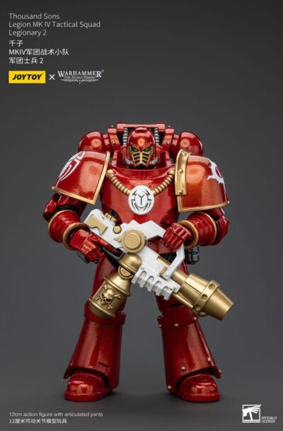 Joy Toy (CN): Warhammer The Horus Heresy Actionfigur 1/18 Thousand Sons Legion MK IV Tactical Squad Legionary 2 12 cm