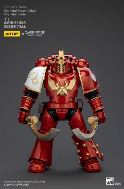 Joy Toy (CN): Warhammer The Horus Heresy Actionfigur 1/18 Thousand Sons Khenetai Occult Cabal Khenetai Blade 12 cm