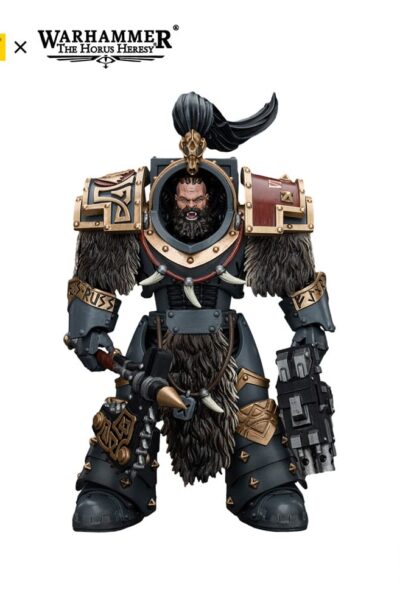 Joy Toy (CN): Warhammer The Horus Heresy Actionfigur 1/18 Space Wolves Varagyr Wolf Guard Squad Varagyr Thegn 12 cm