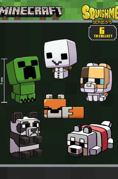 Just Toys: Minecraft Squishme Anti-Stress-Figuren 7 cm Serie 5 Display (16)