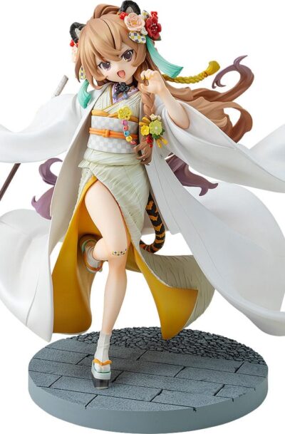 Toradora! PVC Statue Taiga Aisaka: White Kimono Ver. 22 cm