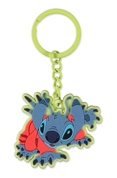 Difuzed: Lilo & Stitch Gummi-Schlüsselanhänger Stitch