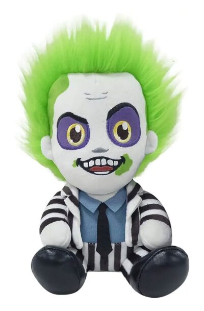 Kidrobot: Beetlejuice Phunny Plüschfigur Beetlejuice Sitting with Striped Outfit 18 cm