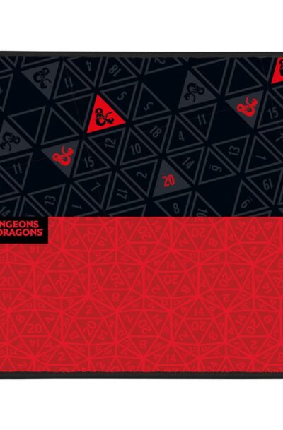 Konix: Dungeons & Dragons Mousepad Red & Black