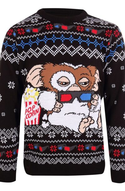 Heroes Inc: Gremlins Sweatshirt Christmas Jumper Gizmo Popcorn Grösse S