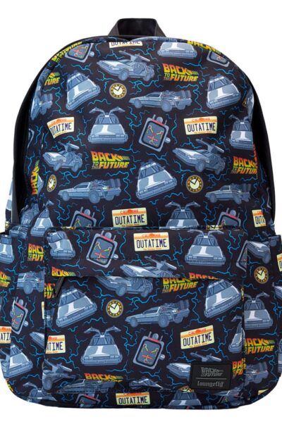 Loungefly: Universal by Loungefly Full-Size Nylon Rucksack Back to the Future 40th Anniversary