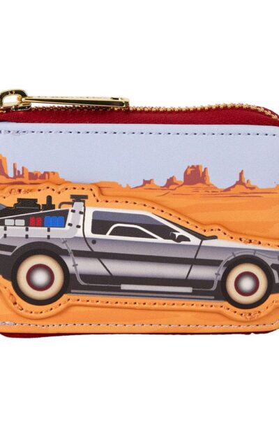 Loungefly: Universal by Loungefly Geldbeutel Back to the Future 40th Anniversary Delorean