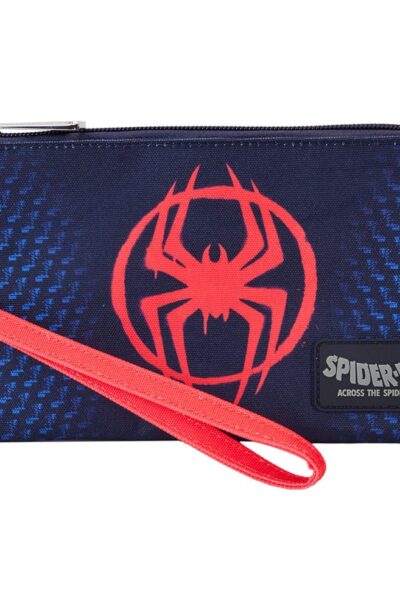 Loungefly: Marvel by Loungefly Geldbeutel Spider-Verse Miles Morales AOP Wristlet