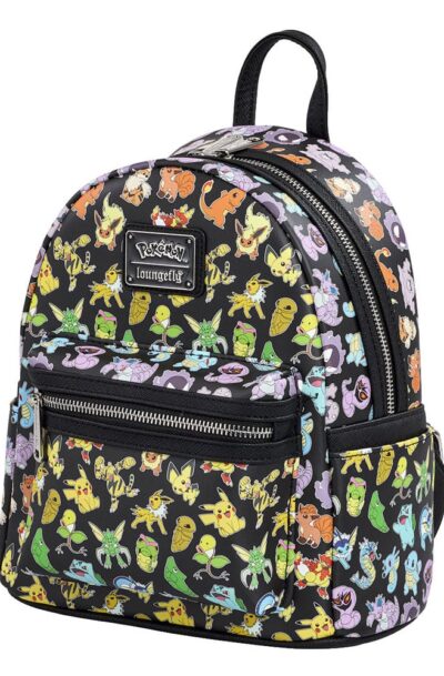 Loungefly: Pokemon by Loungefly Mini Rucksack Multi Character All Over Print