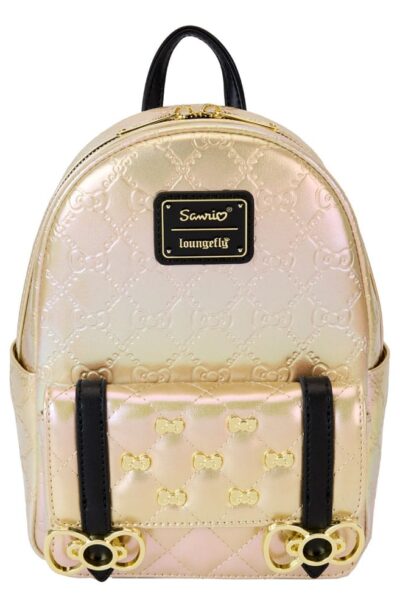 Loungefly: Hello Kitty 50th Anniversary by Loungefly Mini Rucksack Metallic Gold