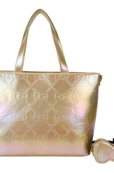 Loungefly: Hello Kitty by Loungefly Tragetasche 50th Anniversary Gold