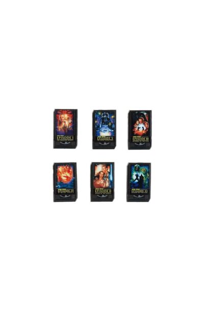 Loungefly: Star Wars by Loungefly Ansteck-Pins Blind Box VHS Cassettes Sortiment (12)