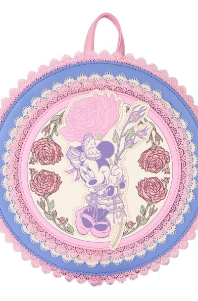Loungefly: Disney by Loungefly Mini Rucksack Minnie Floral and Lace