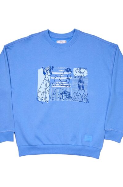 Loungefly: Disney by Loungefly Pullover Unisex Dogs & Cats Oversized Crewneck Grösse M